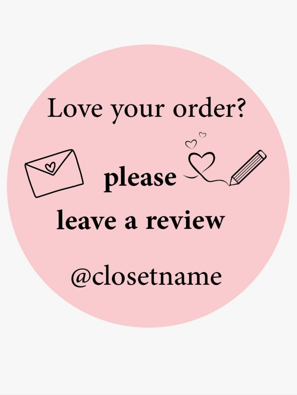 100ct ROLL, CUSTOM STICKERS